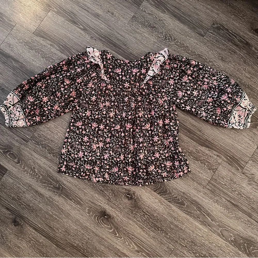 Cleobella Brynlee Blouse In Multi - Picture 6 of 6